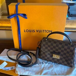 Louis Vuitton Croisette D.EBE crossbody NWT, box, ribbon and dust bag